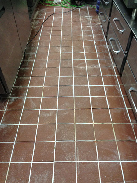 Cheddar's Cafe Grout Medic Project - In Progress 02